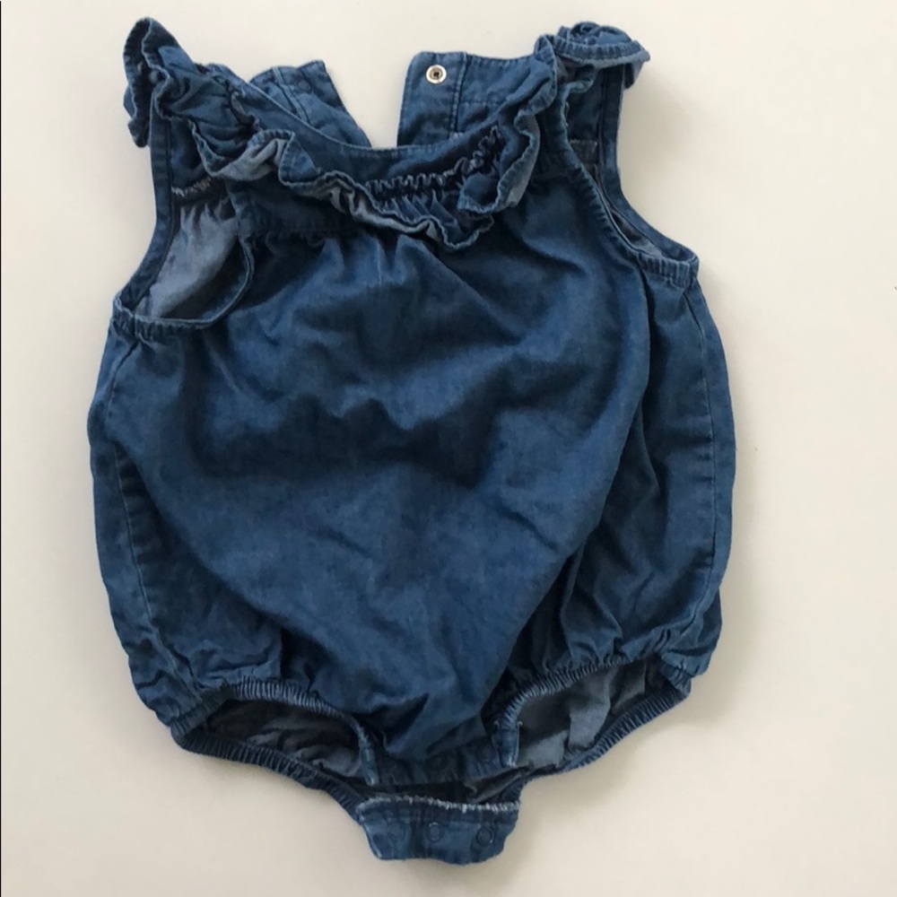 Cat and jack jean romper